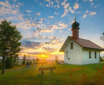 dlandkapelle mit Aussicht nach Herrischried