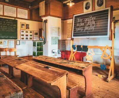 Schulbnke Heimatmuseum Hotzenwald